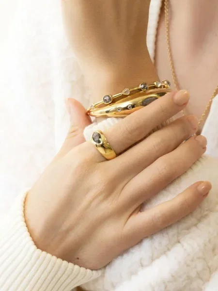 Prsten Nimo With Love žuta