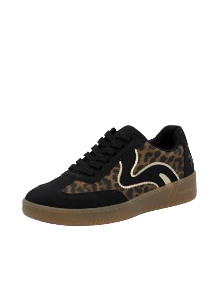 Sneakerși Rieker negru