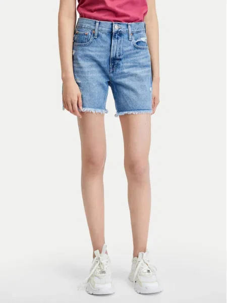 Gap Pantaloni scurți de blugi albastru