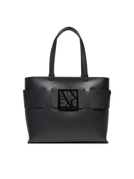 Shopper torbica Armani Exchange črna