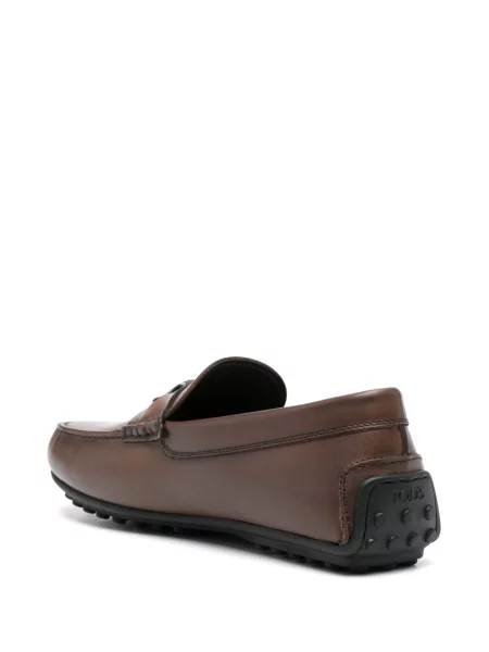 Pantofi loafer Tod's din piele maro