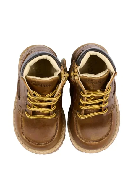 Buty do kostki dziecięce Walkey brązowe