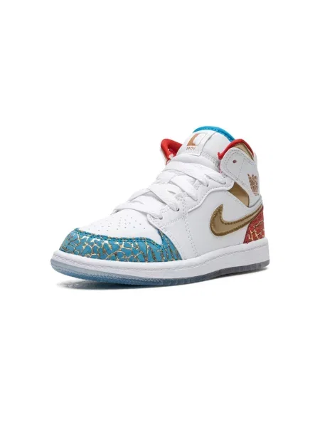 Sneakersy dziecięce Jordan Air Jordan 1 białe