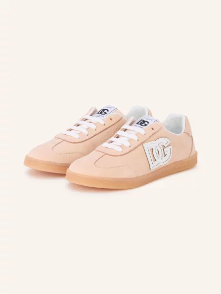 Dolce & Gabbana Sneakersy tmavě oranžová bílá