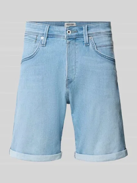 Szorty jeansowe z brzegiem model RICK' Jack & Jones