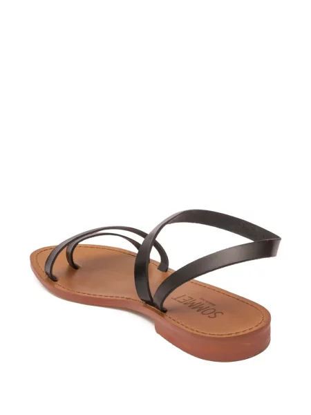 Sandale Sommet din piele negru
