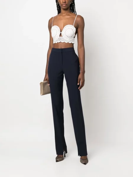 Kelnės Stella Mccartney mėlyna
