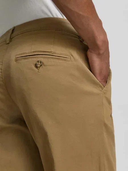 Chinosy o kroju slim fit z mieszanki bawełny model MILES' Selected Homme