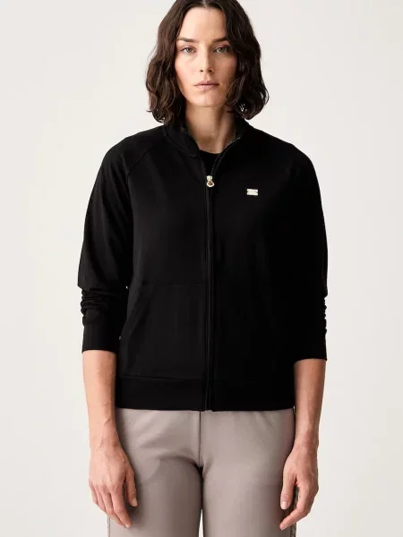 Emporio Armani hanorac cu pentru femei din cu negru