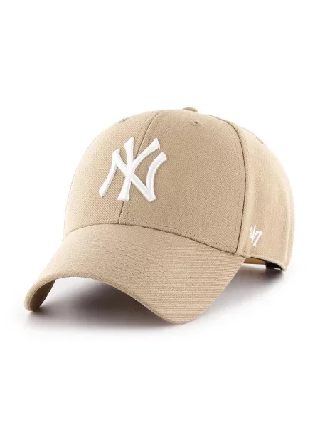 47 brand Čepice MLB New York Yankees béžový