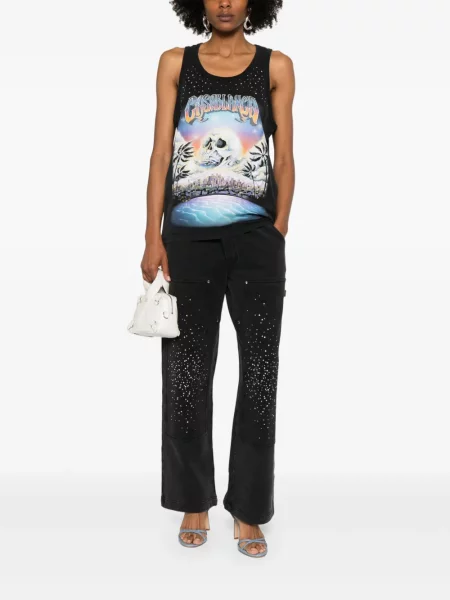 Pantaloni Casablanca negru