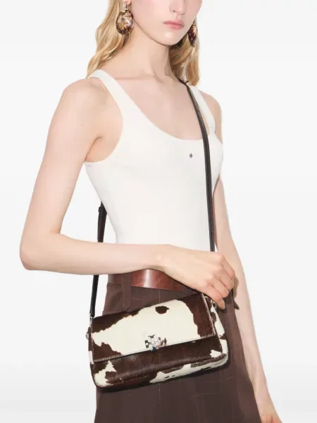 Geantă Tory Burch maro