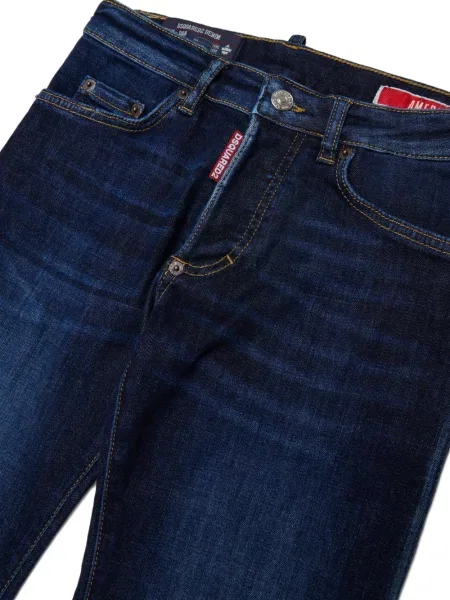 Jeansy dziecięce Dsquared2 niebieskie