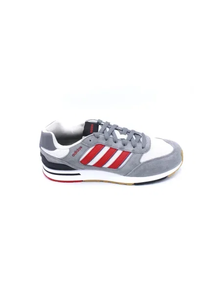 Buty do biegania Adidas Cloudfoam zamszowe retro szare
