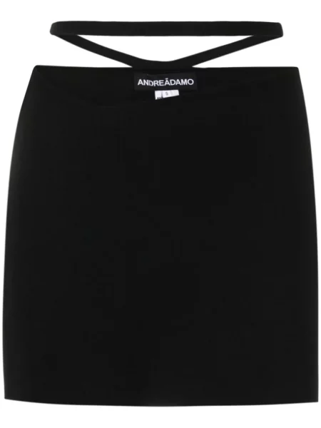 Mała mały spódnica mini Andreadamo czarna