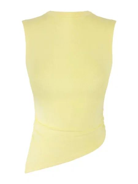 Trendyol Top deschis galben