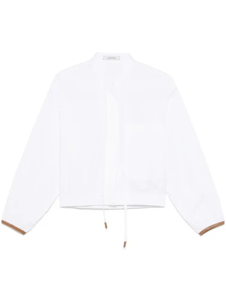 Bluzka Dorothee Schumacher popelinowa biała