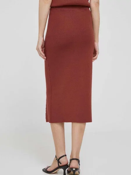 Dkny spódnica czerwona
