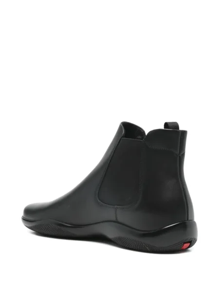 Botine Prada din piele negru