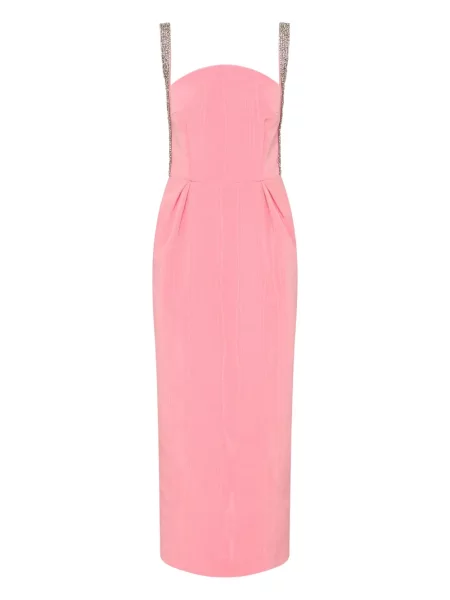 Rochie midi Rebecca Vallance până la genunchi de costum roz