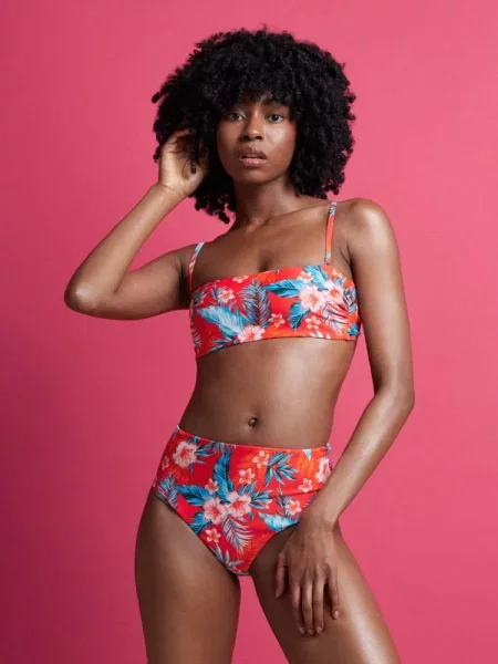 Нижня частина купальника DIVERSE поліестер/еластан червоний