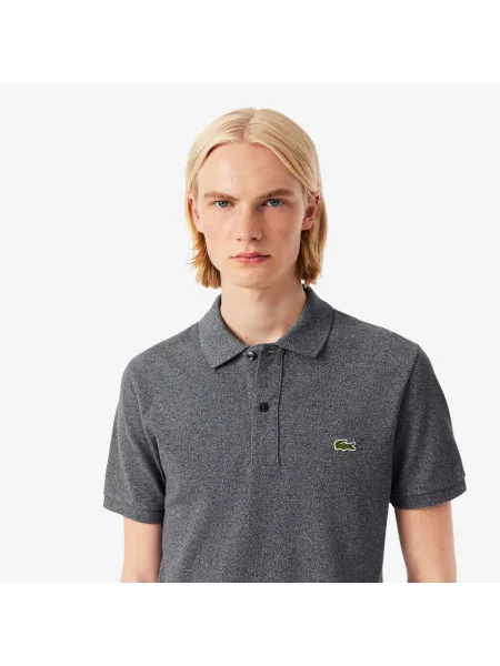 Поло Lacoste серое