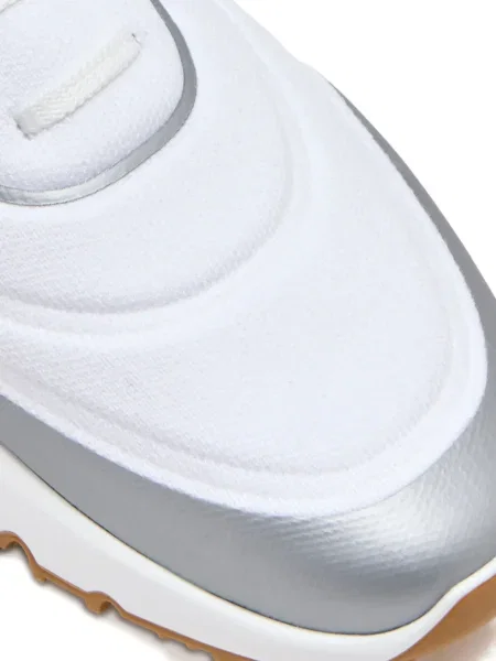 Sneakerși Brunello Cucinelli tricotate alb