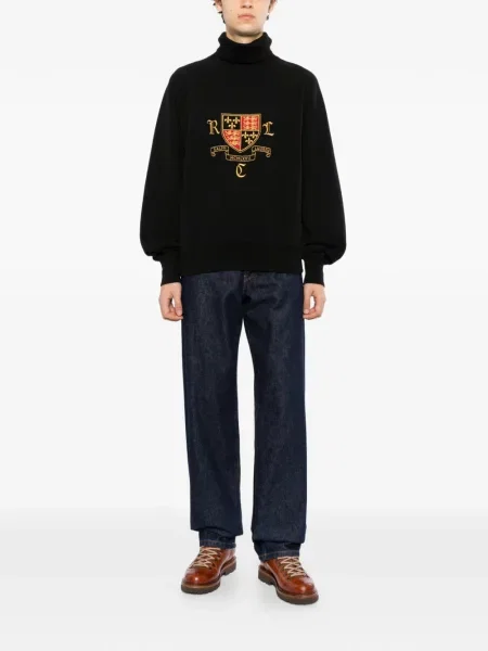 Șapcă Polo Ralph Lauren cu broderie de catifea cord clasică negru