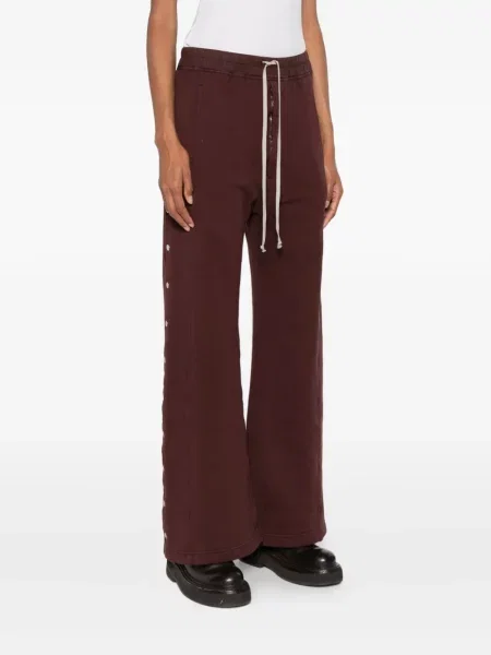 Pantaloni Rick Owens Drkshdw roșu