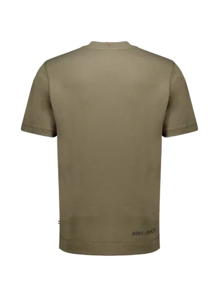 Tricou Moncler Grenoble cu imagine verde
