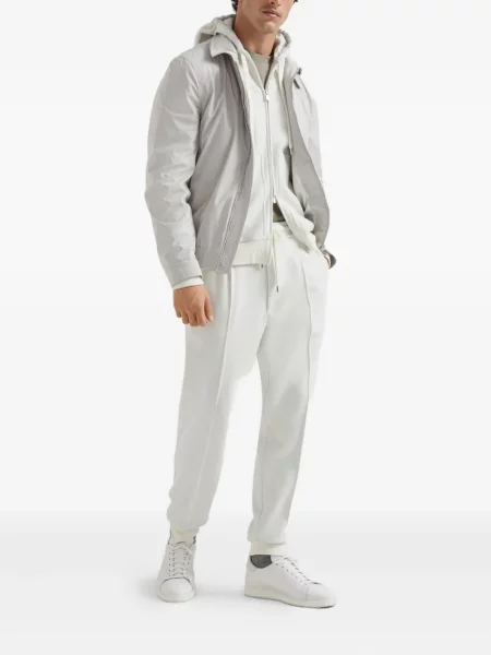 Pantaloni Brunello Cucinelli alergare cu cordon