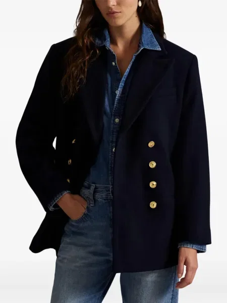 Spodnie Polo Ralph Lauren skórzane z nadrukiem z wzorem paisley czarne