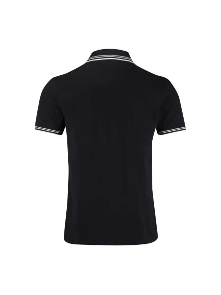 BOSS Green polo Paul niebieska