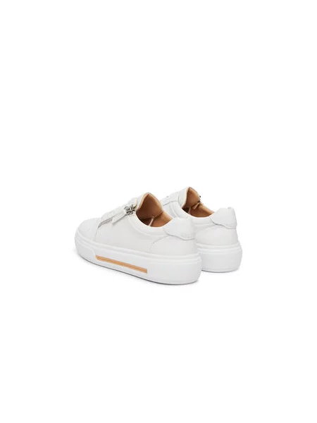 Félcipő Clarks fehér