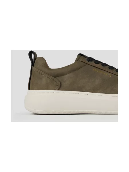 Sneakersy Alexander Smith zamszowe z kamieniami czarne