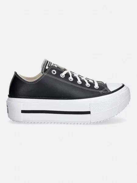 Πάνινα παπούτσια Converse Ctas Double Stack μαύρο