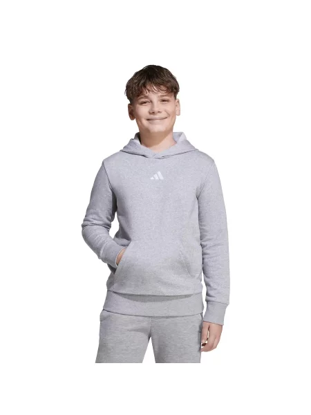 Bluza z kapturem dla dzieci adidas Essentials biała