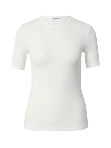 Soft Rebels Tricou Fenja' alb
