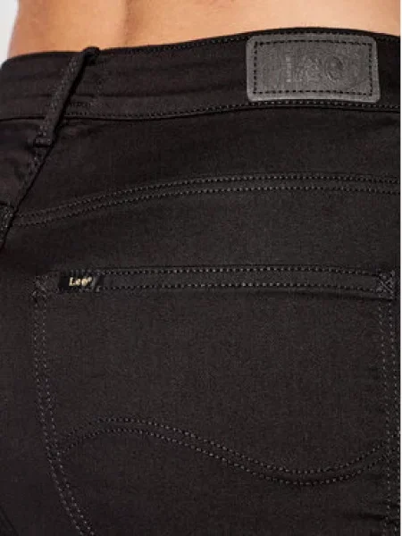 Lee Jeans hlače Breese Boot Bootcut Fit črna