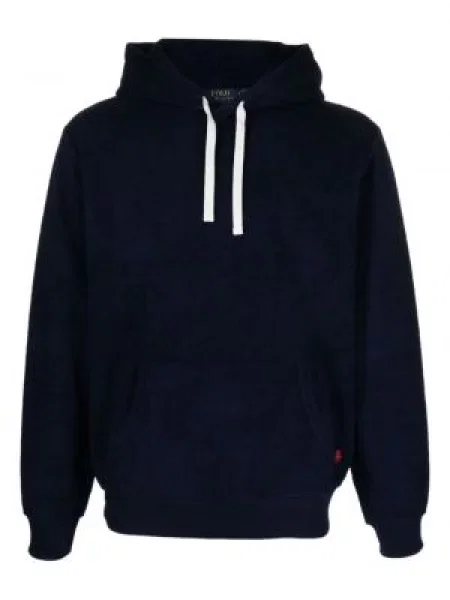Τρέξιμο fleece polo Polo Ralph Lauren με κέντημα κόκκινο