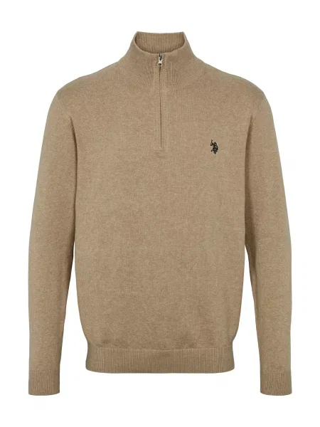 U.S. POLO ASSN. Pulover UMBRISON amestecat bej
