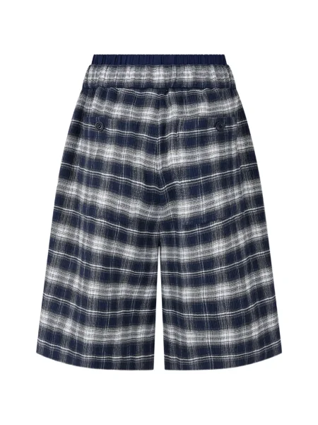 Kostkované kraťasy Tomboy modré
