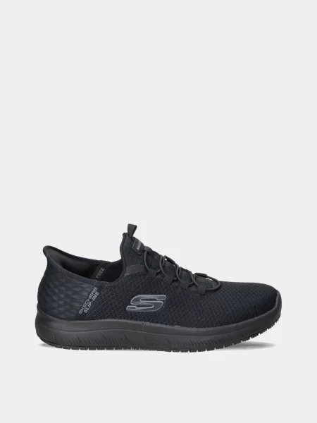 Кросівки Skechers текстиль чорний