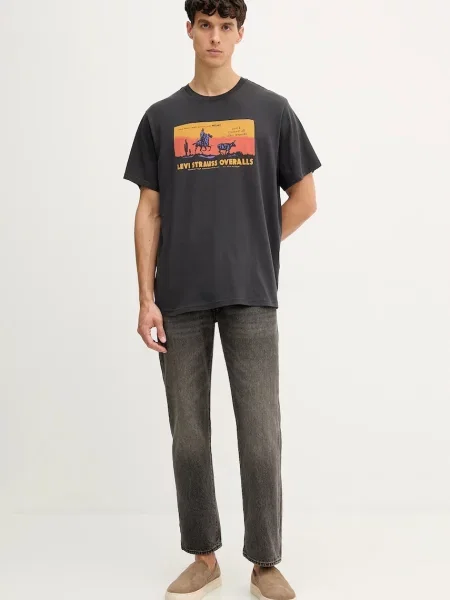 Levi's jeansy szare