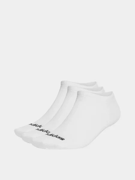 Adidas THIN LINEAR LOW-CUT 3P Набір шкарпеток Унісекс білий