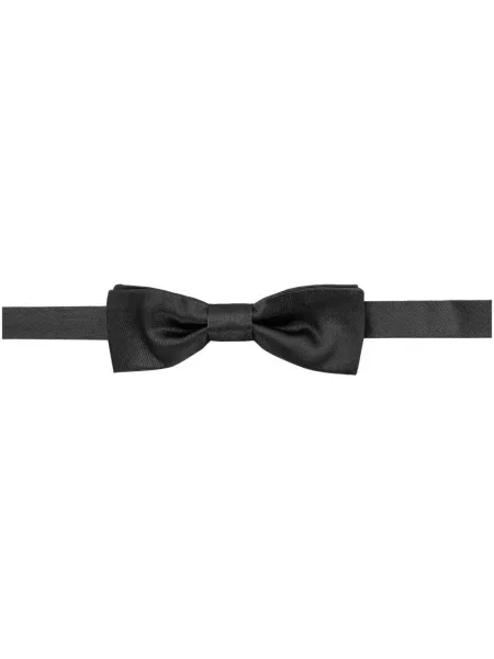 Cravată Dolce & Gabbana cu funde din satin negru