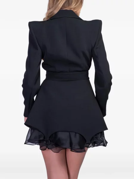 Rochie mini Monarh cu funde negru