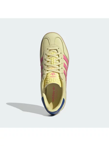Adidas Gazelle Indoor W Kobiety Buty sportowe adidas Originals Jasnobrązowy Size: żółte