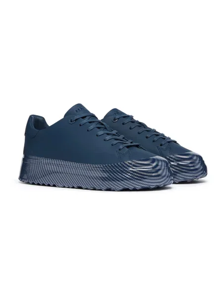 Sneakersy Mallet London niebieskie
