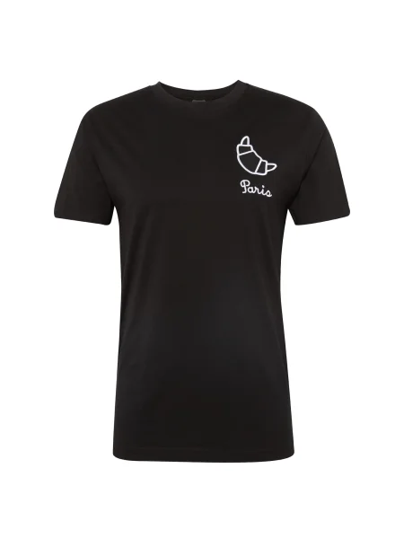 Mister Tee Tricou Paris negru alb